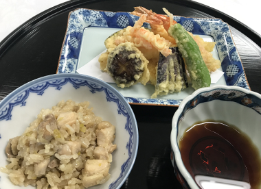 【調理実習】天麩羅、かしわ飯