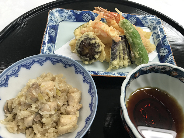 【調理実習】天麩羅、かしわ飯