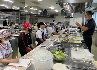 8/21(日)オープンキャンパス　西洋料理の授業を体験!!